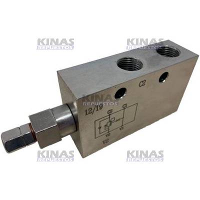 VALVULA RETENCION PISTON HIDRAULICO SIMPLE 90 LITROS 320BAR