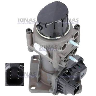 VALVULA PEDAL FRENO EBS 12,5BAR SCANIA S5/S6 (SISTEMA KNORR)