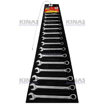 JG LLAVE COMBINADA TRAMONTINA MM X 15PZ