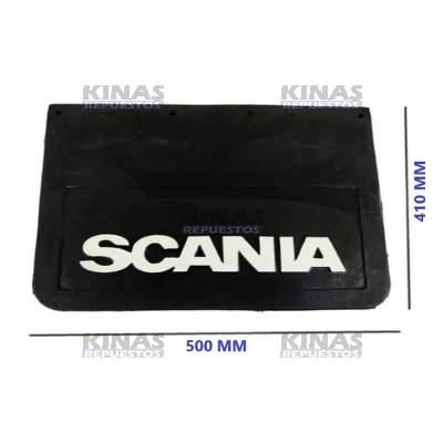 GOMA GUARDA BARRO SCANIA 500X410MM DELANTERO
