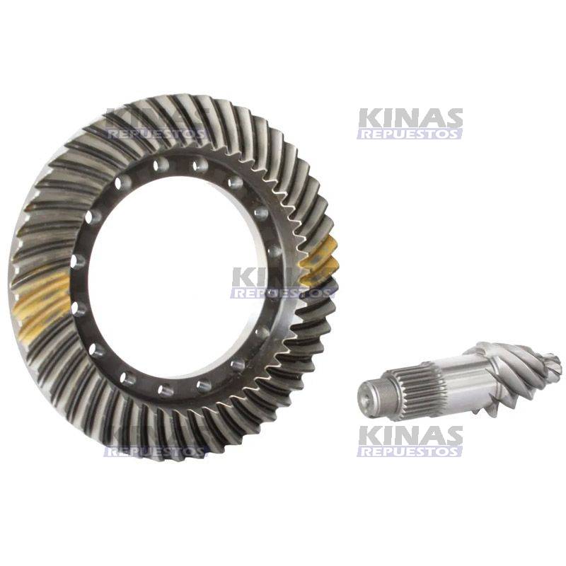 CORONA Y PINON 7X48 MBB 2213/2216/2219 INVERTIDO 1º EJE TRACION