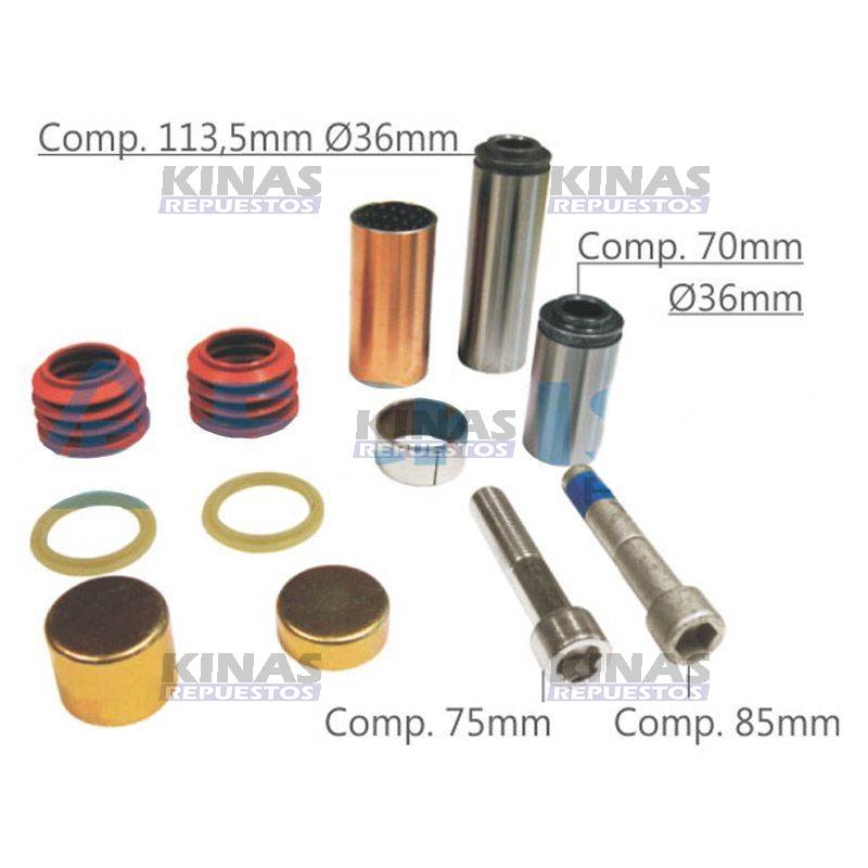 REPARO PINZA MORDAZA FRENO SCANIA 94/114/124/S4/S5/MBB KNORR COMPLETO