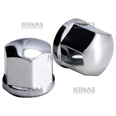 TAPA CROMADA TUERCA BAJA SCANIA 19MM