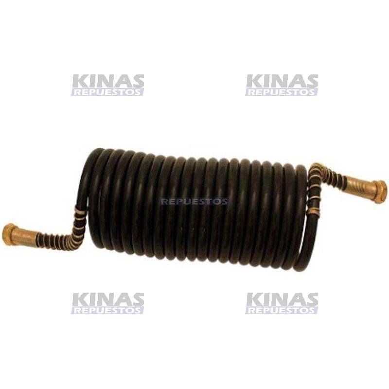 MANGUERA ASPIRAL FRENO 5,5 METROS 1/2 NEGRO (SIN CONEXION)