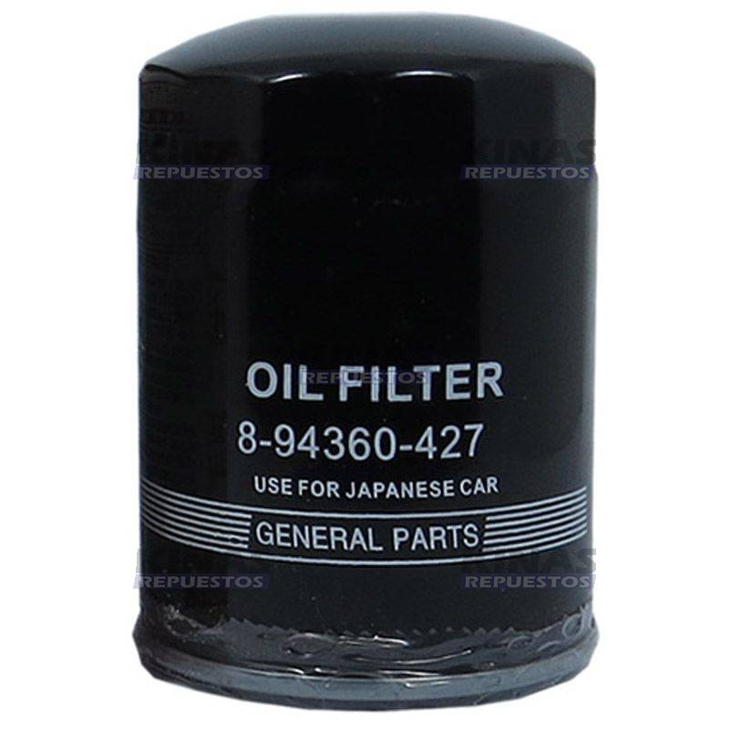 FILTRO ACEITE MOTOR ISUZU DMAX 4JB1