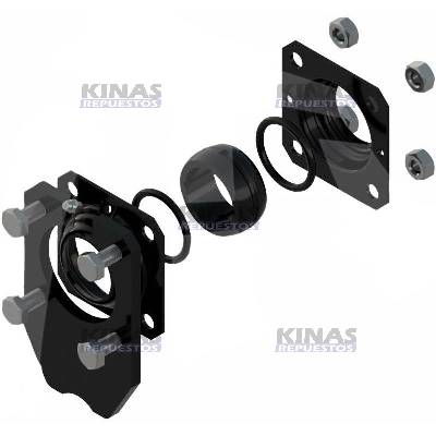 KIT/SOPORTE MANCAL EJE ZETA CARRETA FRENO SISTEMA TUBELES