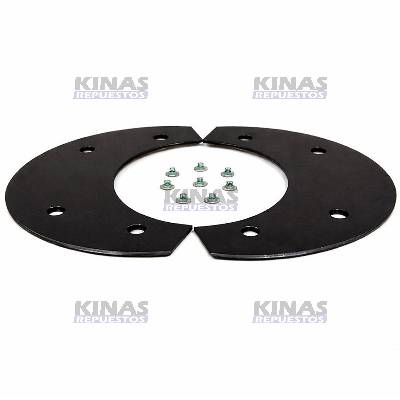 PROTECTOR DESLIZANTE QUINTA RUEDA JOST 2P BI-PARTIDO NEGRO