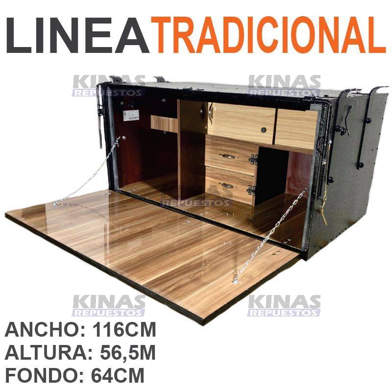 CAJA COCINA COMIDA ECONOMICO (116CM ANCHO X 56CM ALTURA X 64CM FONDO)