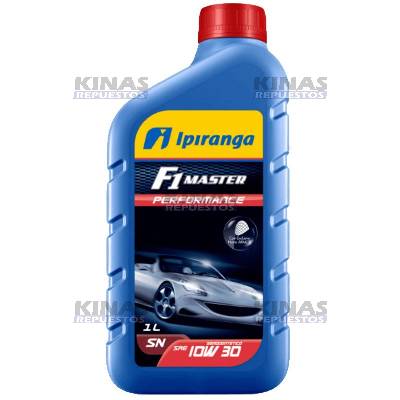 ACEITE MOTOR F1 MASTER SN 10W30 1L PERFORMANCE SEMISSINTETICO