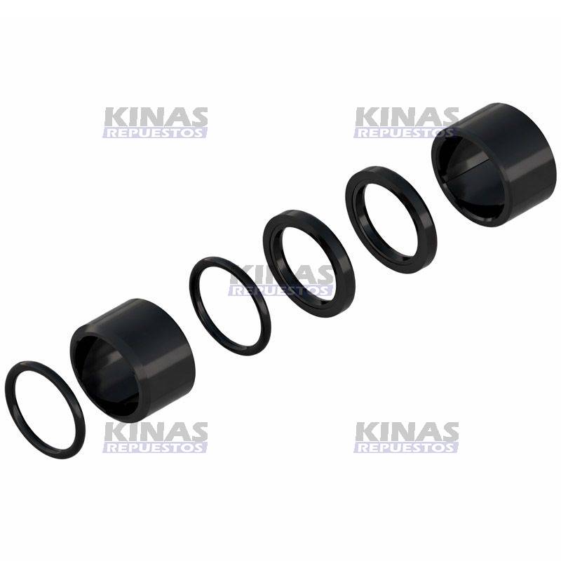 KIT REPARO BUJE EJE ZETA FRENO CARRETA 47.7X38.3X30 (NYLON)