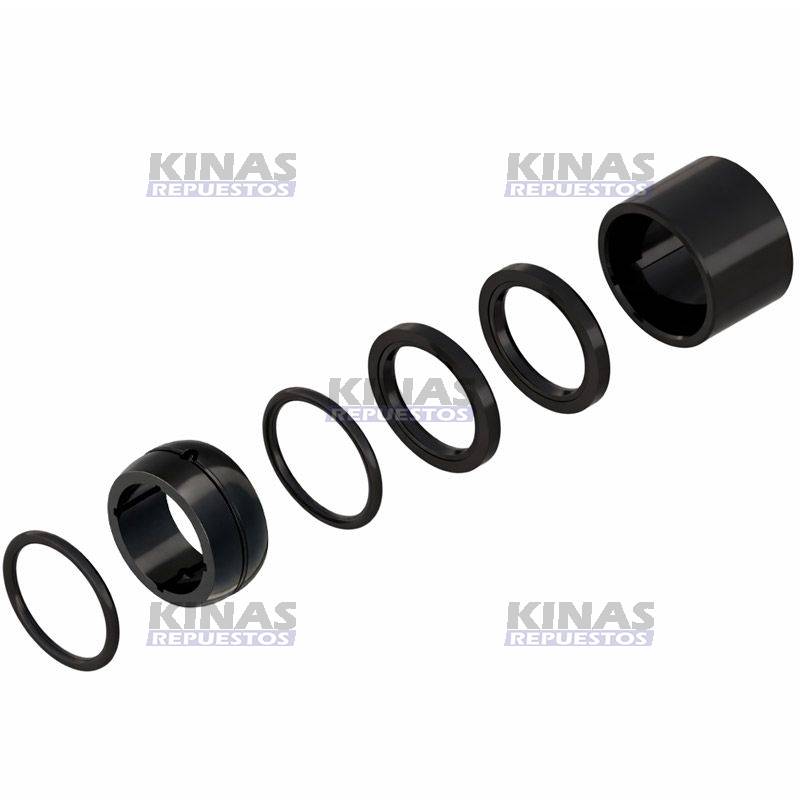 KIT REPARO BUJE EJE ZETA FRENO CARRETA 47.7X38.3X34 (NYLON)