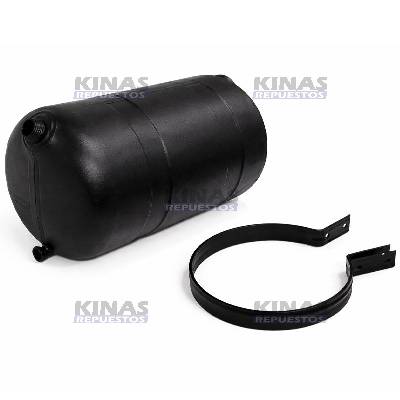 RESERVATORIO COROTE AGUA CARRETA PLASTICO 42LTS COMPLETO NEGRO