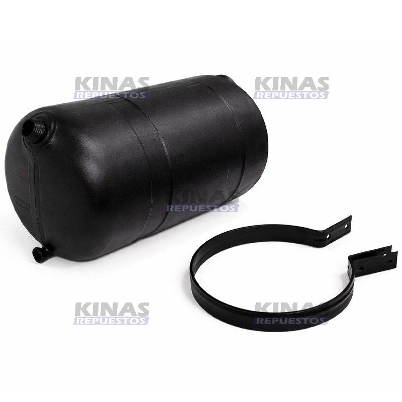 RESERVATORIO COROTE AGUA CARRETA PLASTICO 42LTS COMPLETO NEGRO