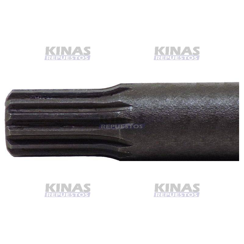 ACOPLE MACHO 9 ESTRIAS PONTERA 20MM EXTERNO / 15MM ESTRIA (SOLDABLE)