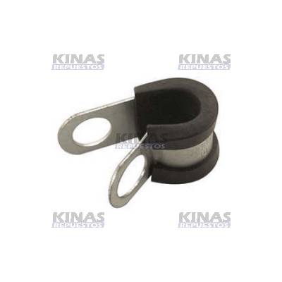 ABRAZADERA CANO REVESTIDA C/GOMA 12MM SCANIA VARIOS