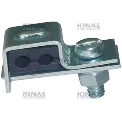 ABRAZADERA CANO INYECTOR COMBUSTIBLE 2 LUGARES SCANIA 112/113/94/124/124