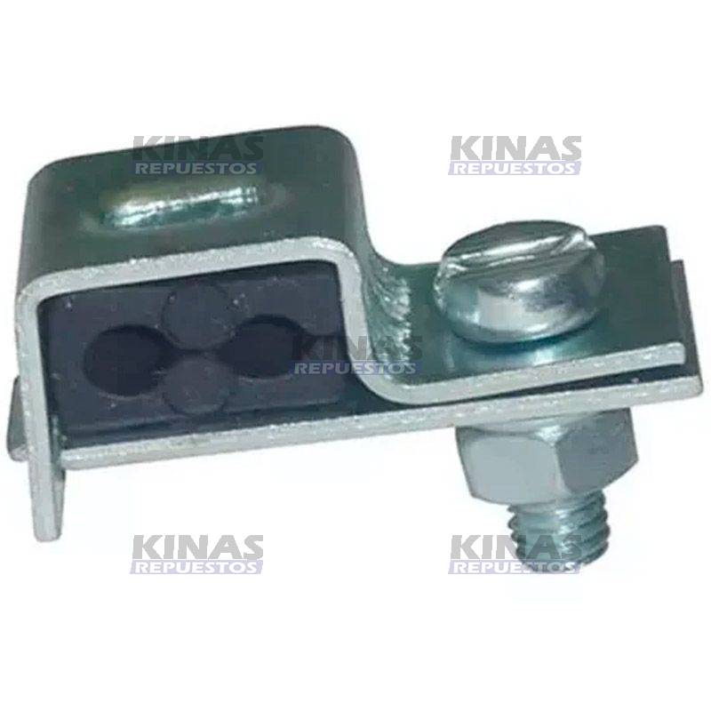 ABRAZADERA CANO INYECTOR COMBUSTIBLE 2 LUGARES SCANIA 112/113/94/124/124