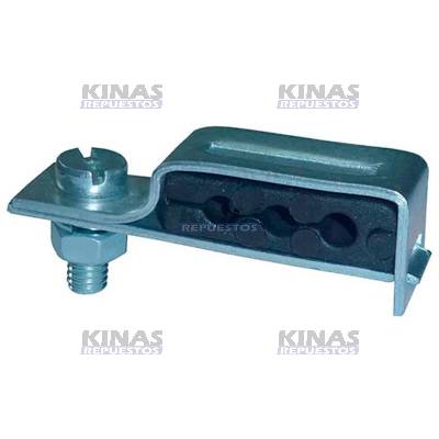 ABRAZADERA CANO INYECTOR COMBUSTIBLE 3 LUGARES SCANIA 112/113/94/124/124