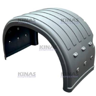 PARALAMA GUARDA BARRO TRASERO SCANIA S4/124 GRIS 5.5MM