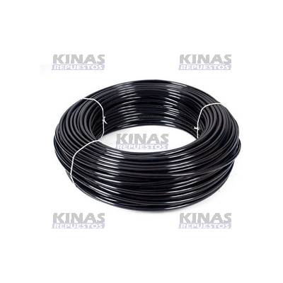 TUBO NYLON 12MM X 9MM NEGRO