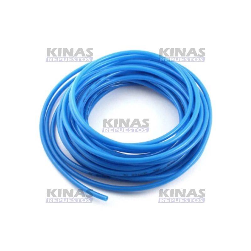 TUBO NYLON 8MM X 6 AZUL