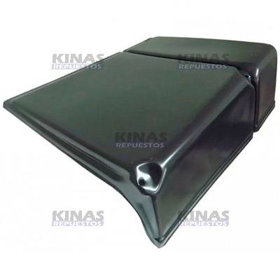TAPA CAJA BATERIA SCANIA 112 C/VALVULAS (PLASTICA)