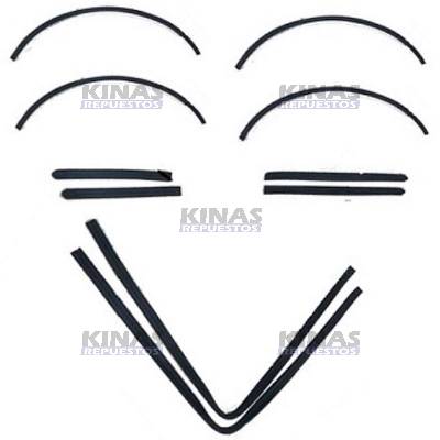 JG GOMA CANALETA VIDRIO PUERTA SCANIA 112/113 10PZ COMP