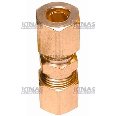 CONEXION UNION/EMENDA METAL 10MM/M16