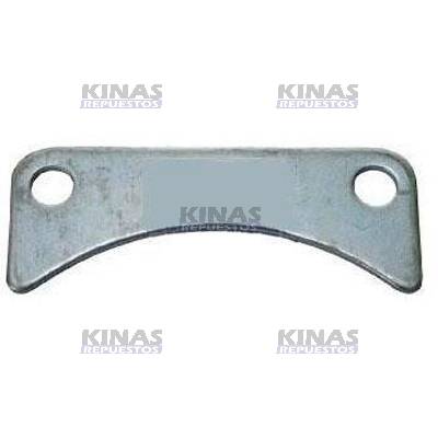 CHAPA TRAVA FLANGE TUBO FLEXIBLE ESCAPE SCANIA 94/114/124