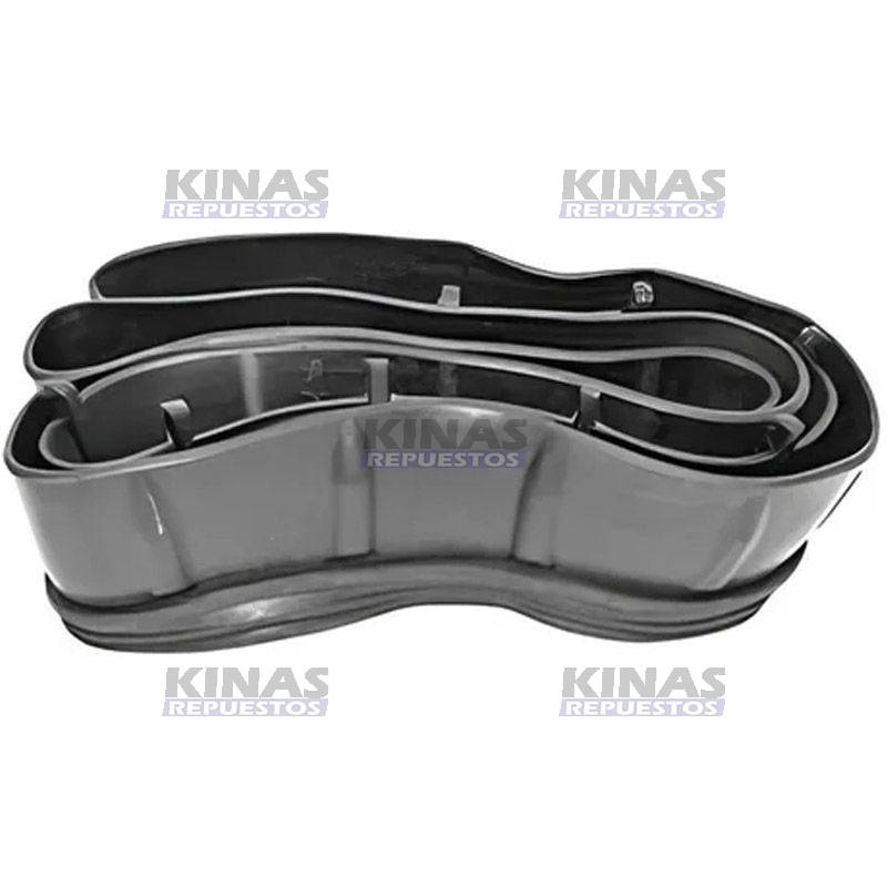 GOMA DEFLETOR RADIADOR SCANIA 124/S4/S5 S/LABIOS CABINE ALTA 760MM