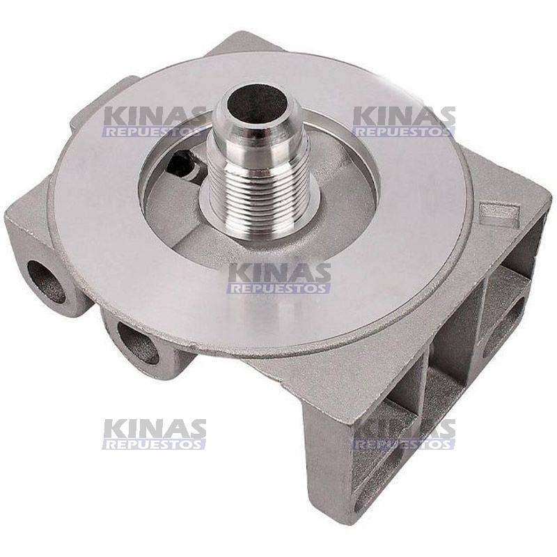 SOPORTE FILTRO COMBUSTIBLE 2 SALIDAS M16 SCANIA 113/P94/114/124/S4/S5