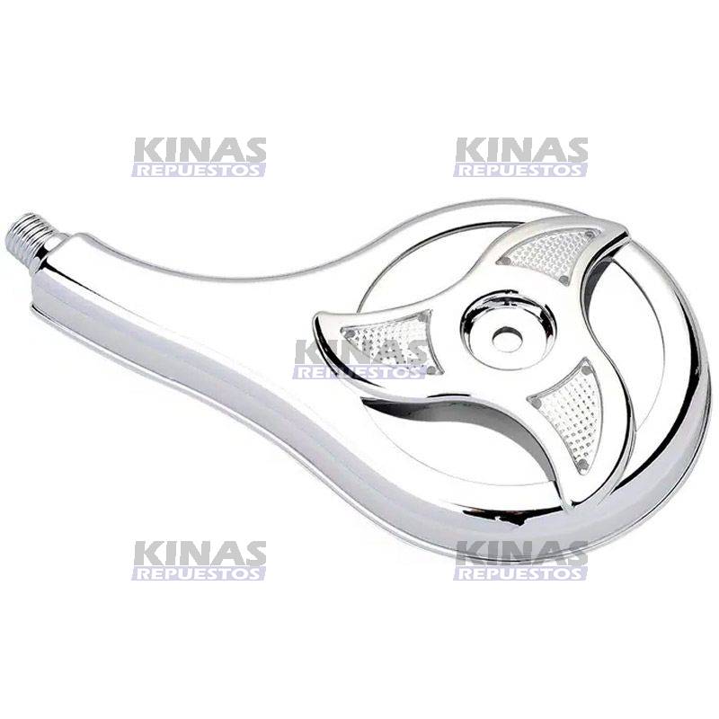CALOTA/TAZA RODOAR NIQUELADA BLANCO/CRISTAL IZQ