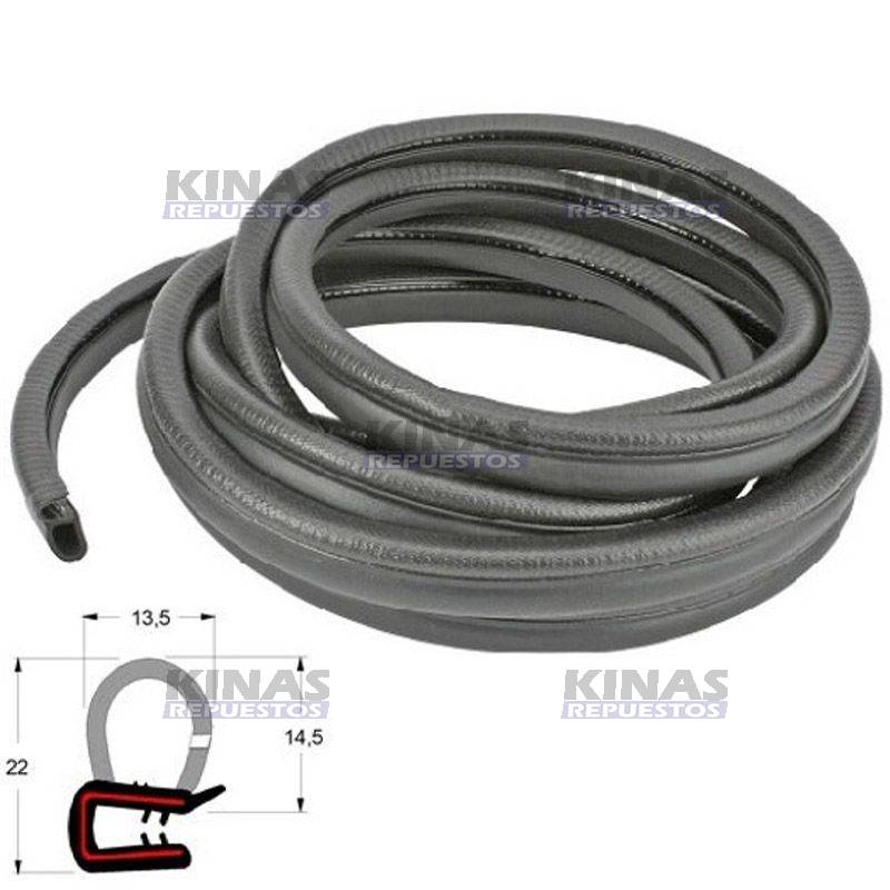 GOMA PUERTA CABINA SCANIA 112/113 V8 4600MM EXTERNA