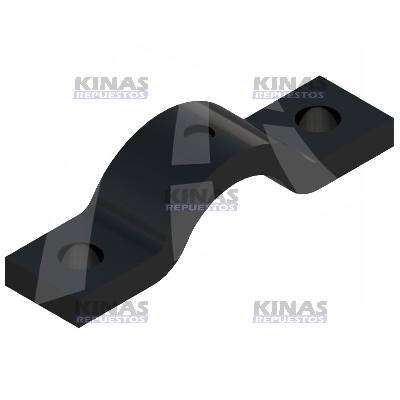 MANCAL PERNO BALANZA CARRETA 50MM TIPO MEDIALUNA SOLDABLE