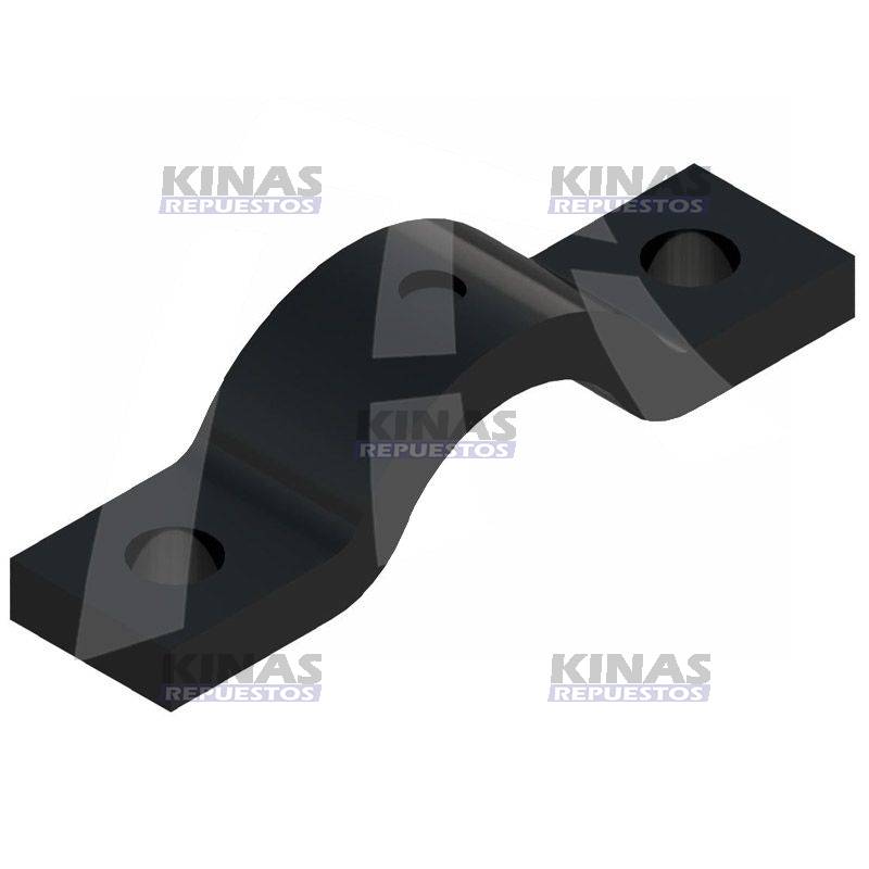 MANCAL PERNO BALANZA CARRETA 50MM TIPO MEDIALUNA SOLDABLE