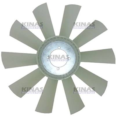 HELICE/VENTILADOR PLASTICO MBB 366 VW 7100/8140 10P 4AG 50CM