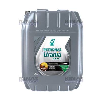 ACEITE MOTOR 15W40 URANIA 3000 CE CI-4 20LTS