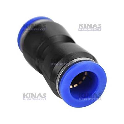 CONEXION UNION RAPIDA PLASTICA RECTA 1/2'' (NYLON)