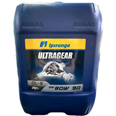 ACEITE MINERAL ULTRAGEAR CAJA CAMBIO SAE 80W90 20L (API GL-5)