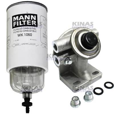 SOPORTE C/FILTRO TRAMPA/SEPARADOR AGUA 4 SALIDAS M16 C/BOMBIN