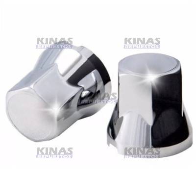 TAPA CROMADA TUERCA RUEDA 33MM RECTA SCANIA 113/P94/114/124/S4/S5