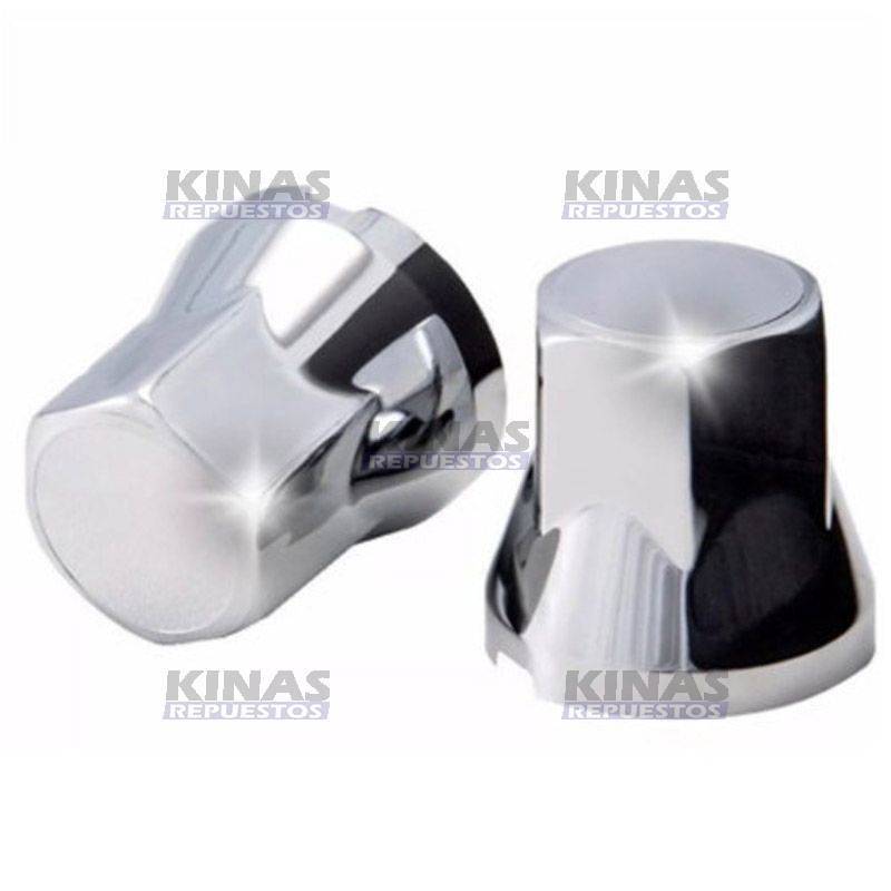 TAPA CROMADA TUERCA RUEDA 33MM RECTA SCANIA 113/P94/114/124/S4/S5
