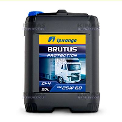 ACEITE MOTOR 25W60 BRUTUS PROTECTION CG-4 20L
