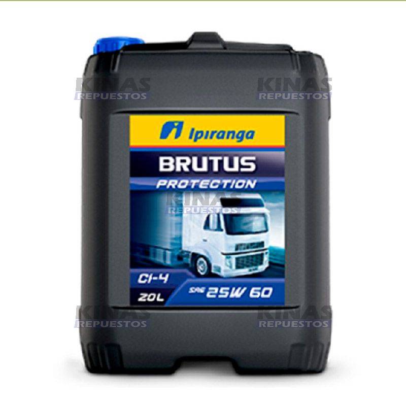 ACEITE MOTOR 25W60 BRUTUS PROTECTION CG-4 20L