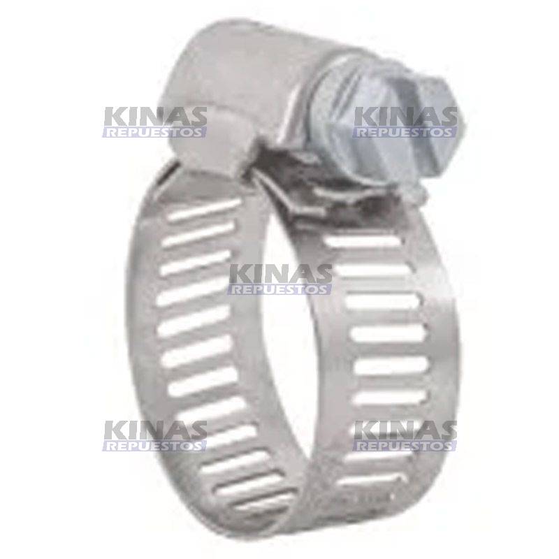 ABRAZADERA UNIVERSAL INOX F14 ,5 014MM-022MM 9/16X7/8