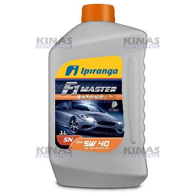 ACEITE MOTOR F1 MASTER SINTETICO 5W40 SN 1LT