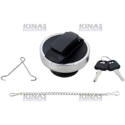 TAPA TANQUE COMBUSTIBLE SCANIA P94/114/124/S4 CROMADO (C/LLAVE)