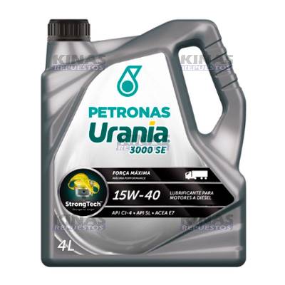ACEITE MOTOR 15W40 URANIA 3000 SE CI-4 4L