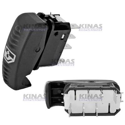 INTERRUPTOR/BOTON ALZA VIDRIO SCANIA 94/114/124/S4