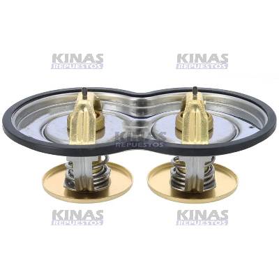 VALVULA TERMOSTATO AGUA SCANIA 124/S4/S5 DOBLE MAYOR 80º